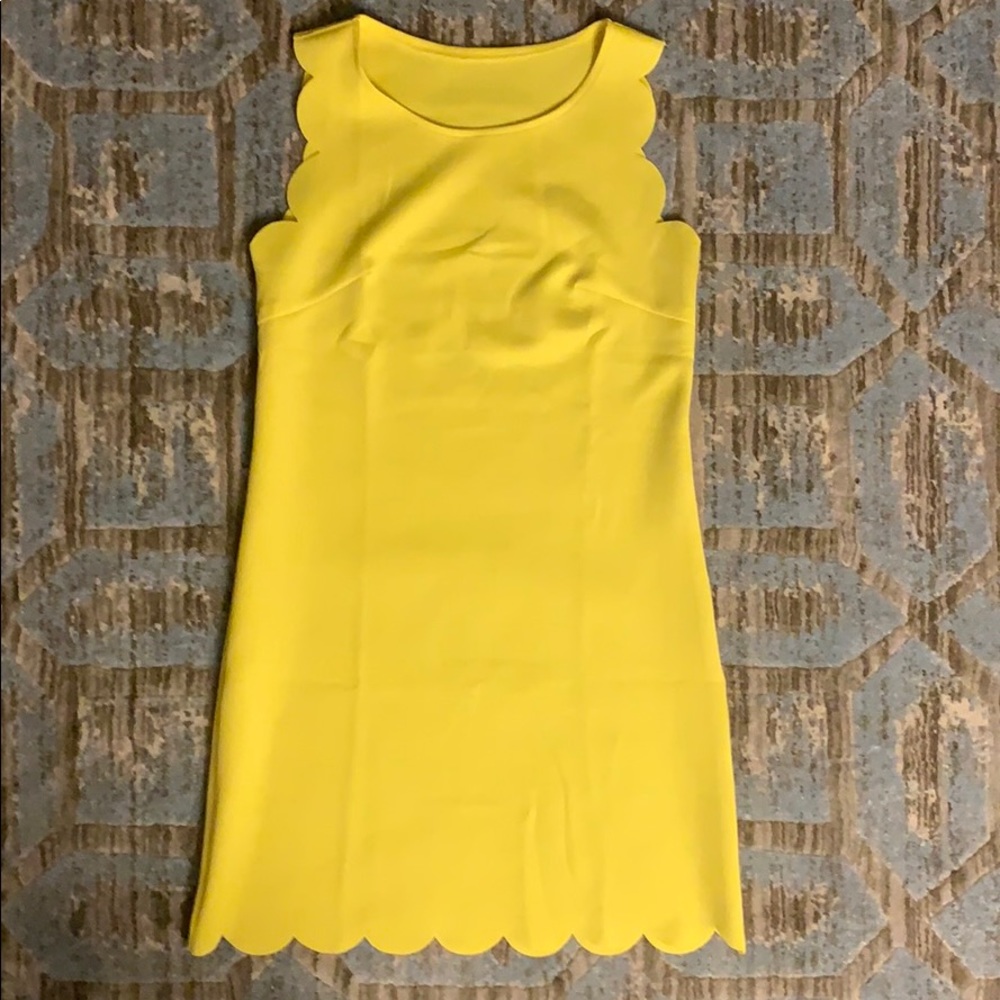 Yellow scalloped dress (Brand New!)
